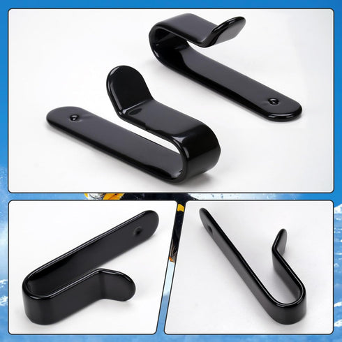 Horizontal Snowboard Wall Mount Clips, Snowboard Display Stand for Room and Garage