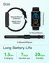 HUAKUA Fitness Tracker, No Bluetooth or APP Needed, IP68 Waterproof Fitness Watch for Men Women Parents