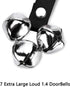 7 1.4 Dog Doorbells for Potty Training/Door Knob/Go Outside, Premium Quality Dog Bells, Extra Large Loud DoorBells
