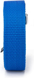 Strong Durable Nylon Dog Training Leash, 1 Inch Wide Traction Rope, 6ft 10ft 15ft Long for Small Medium Dog (Blue, 10