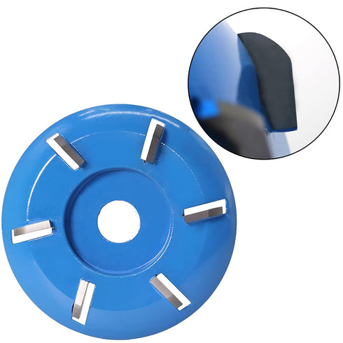 Hoof Trimming Disc, Professional Electric Hoof Repair Tool, Wood Turbo Carving Disc, 6/8 Teeth Metal Hoof Trimming