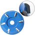 Hoof Trimming Disc, Professional Electric Hoof Repair Tool, Wood Turbo Carving Disc, 6/8 Teeth Metal Hoof Trimming