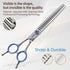 Left Handed Chunkers Dog Grooming Scissors 7.5'' Professional Thinning Shears, Japan 440C, 70% Thinning Rate