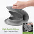 Dog Food Water Bowls for Puppy - Small Medium Dogs Non-Skid Feeder Bowl Mat for Pet Feeding Station, Grey