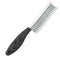Dog or Cat Comb Grooming, Short and Long Teeth Dematting Tangles Remover Combs, Stainless Steel Pin (Black)