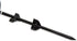 Lixit Bracket Mount and Stake Retractable Leash Tie Outs for Dogs, Large Stake