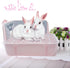 Chinchilla kathson Guinea Pig Litter Box,Bunny Potty Training,Plastic Square Small Animal Toilet,for Hamster Ferret