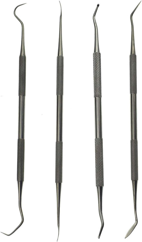 Gun Cleaning Brush & Pick Kit Double Ended Brass Copper Nylon Steel Brush & Metal Picks Set