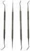 Gun Cleaning Brush & Pick Kit Double Ended Brass Copper Nylon Steel Brush & Metal Picks Set