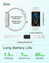 HUAKUA Fitness Tracker, No Bluetooth or APP Needed, Waterproof Fitness Watch for Men Women with Full Touch Screen
