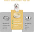 SPUNKYJUNKY 13.5OZ Ceramic Dog and Cat Bowl - Modern Cute Weighted Food Water Bowl, Replacement Beige (1 Pack)