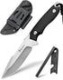 NedFoss Survival Knife with Fire Starter, Kydex Sheath, 9.25" Full Tang Camping Knife for Outdoor Hunting Fishing