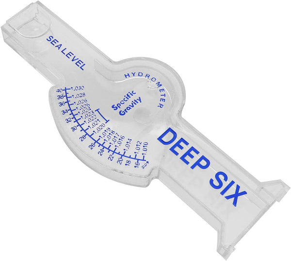 ZRM&E Seawater Hydrometer for Aquarium Aquaculture, Salinity Meter for Fish Tank Specific Gravity Test