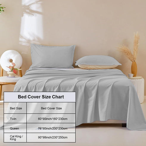 DUJUIKE Waterproof Bed Cover for Dogs and Cats - Pet Hair Resistant Bed Sheet Cover, 100% Waterproof Breathable Fabric,