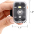LED Safety Light, Clip On Strobe/Running Lights, Bike Tail Light with 5 Modes for Cycling, Hiking, Dogs, Kids