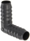 Spears 1406 Series PVC Tube Fitting, 90 Degree Elbow, Schedule 40, Gray, 1" Barbed Size