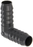 Spears 1406 Series PVC Tube Fitting, 90 Degree Elbow, Schedule 40, Gray, 1" Barbed Size