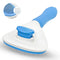 Bihoonge Self-Cleaning Slicker Brush,Pet Brush, Pet Massage Tool for Dogs Cats Rabbits Pet