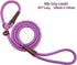 MayPaw Dog Leash Rope Slip Lead,1/4"-5Ft Sturdy Nylon Puppy Leash- Colorful Adjustable Training Pet Leash for Small and X-Small Dogs