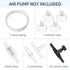 Pawfly Aquarium Bio Sponge Filter, Quiet Foam Filter with Airline Tubing and Accessories for Fish Tank up to 50 Gallon