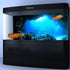 Aquarium Background Poster Under Water Cave Sunlight Fish Tank Backdrop Decorations PVC Fish Tank Background (36" x 20"/ 91 x 50cm)