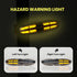 Smart Bicycle Brake Tail Light with Vibration Sensing, Wireless Remote Turn Signals, USB-C Rechargeable Rear Lights