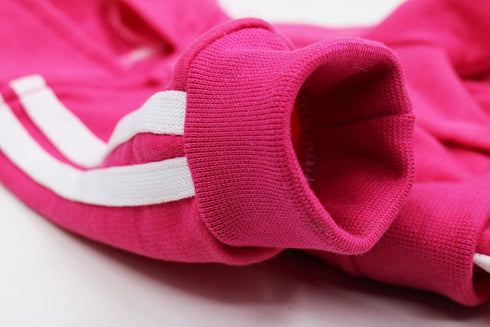 Small Puppy Dog Hoodie - Fleece Sweatshirt Jumpsuit for Dogs, Cotton Winter Clothes for Small Medium Dogs and Cats