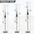 QualyQualy LED Fishing Bobbers, Lighted Floats for Night Fishing, 1/32oz, 1/24oz, 1/16oz - 3Pcs