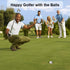 Practice Golf Balls, Plastic Golf Training Balls, 5 inch for Driving Range, Indoor Simulators, Outdoor Use