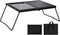 REDCAMP Heavy Duty Folding Campfire Grill, Portable Cooking Racks and Griddle for Versatile Outdoor Campfire Cooking