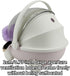Copfeu Sugar Glider Carrier Cage with Warm Nest, Cushion, Mat and Safe Lock, Portable Cages with Chain, Small Animals