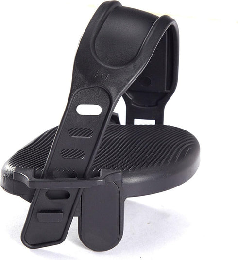 kowaku 1/2-9/16-Inch Exercise Bike Pedals with Adjustable Straps Non Slip Spindle Pedal