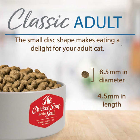 Immune 4.5lb (Pack 2) Chicken Soup for the Soul All Natural Premium Adult Dry Cat Food, Real Meat First Ingredient, No
