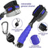 THIODOON 2 Pack Golf Club Brushes and Groove Cleaner with Magnetic Keychain and Oversized Brush Head