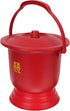 FRCOLOR Spittoon Bucket Portable Urinal Toilet Chamber Pot Enamel Potty Patient Urinal Pot Night Urine Pot Portable