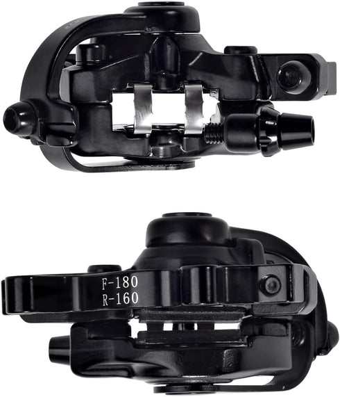 Zoom DB-680 Bilateral Caliper Disc Brake Set, Dual Piston Mountain Bike Alloy Cable Brake Accessories
