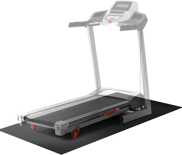 Treadmill Mat - 7'x3'/6.3'x32.5'/6'x3'/5.8’x2‘/4'x2', 6mm Thick High-Density Mat for Exercise Bike and Gym Flooring