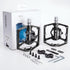 Mountain Bike Pedals - Dual Function Bicycle Flat and Clipless Pedals, 9/16" Compatible with SPD for Road Mountain BMX