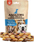 Amazing Dog Treats - 6 Inch Braided Collagen Sticks for Dogs, 10 Count - Collagen Bully Sticks, 95% Natural, No Hide