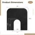 Commode 6 24 25.6 in/60.96 65cm, Commercial Upgrade Round Potty Training Mats, Pcs Toilet Rug Adjustable Inner Ring