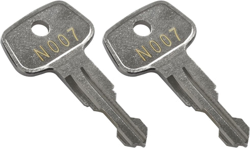 Thule Roof Rack Replacement Key N007, for Yakima & Thule Ski, Roof, Cargo Box, Carrier Racks