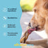 6 Inch (10 Pack) hotspot pets Braided Bully Sticks for Dogs - Stix All Natural Long Lasting Twisted Beef Pizzle Dog