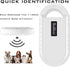 Smoostart Microchip Scanner, 1000 Records Huge Data Storage, Compatible with FDX-B/EMID Microchips