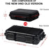 Plastic Storage Case, Durable Fishing Tackle Box, Waterproof Dry Storage Box for Camping Fishing