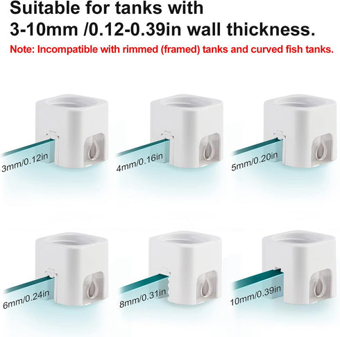 Aquarium Auto Top Off System Water Filler Compensator, White, 1pcs