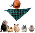 Rabbit Hat Scarf Set Pet Cowboy Cosplay Outfits Funny Halloween Costume Stuff
