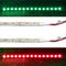 MarineLED Boat Nav Lights Red/Green Waterproof Stick-On LED Strip Tape Navigation Lighting