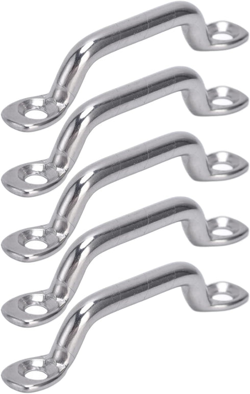 Pissente Boat Top Pad Eye, Pack of 10, 316 Stainless Steel Kayak Deck Loop Tie Down Anchor Point Set
