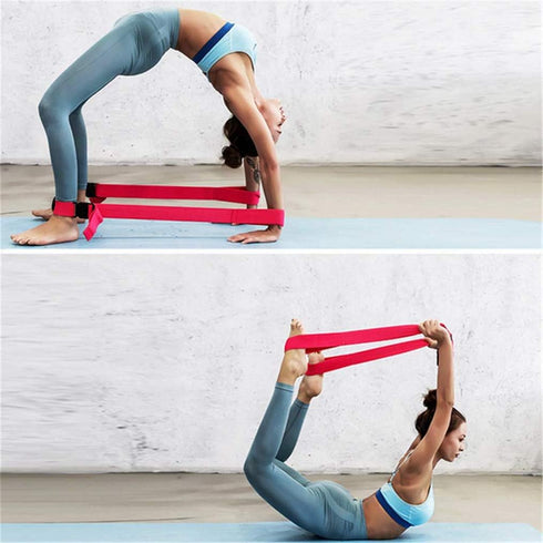 Fitness Stretch Strap - Adjustable Leg Stretch Band for Body Flexibility, Premium Equipment for Exercise and Therapy