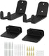 WALMANN 2 Pack Bike Pedal Hanger Wall Mount - Heavy Duty Horizontal Bike Rack for Garage Display Stand